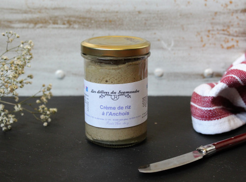 Les Délices du Scamandre - Crème de Riz à l'Anchois - 180 g