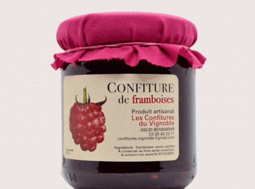 Maison Schmid - Confiture de Framboises - Les Confitures du Vignoble