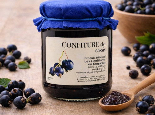 Maison Schmid - Confiture Cassis - Les Confitures du Vignoble