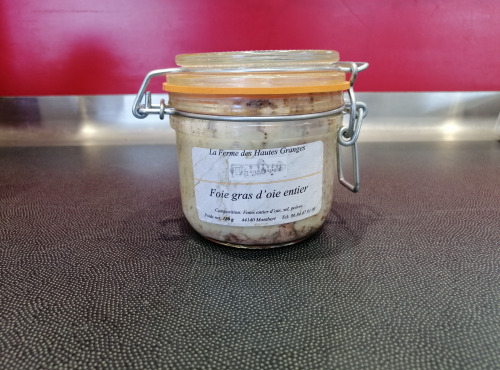 Ferme des Hautes Granges - Foie gras entier d'oie 180g