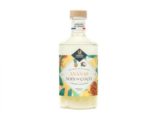 La Fabrique à Alcools - Rhum L'Arrangé Ananas Noix de Coco - 70cl