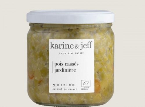 Karine & Jeff - Pois cassés jardinière 6x360g