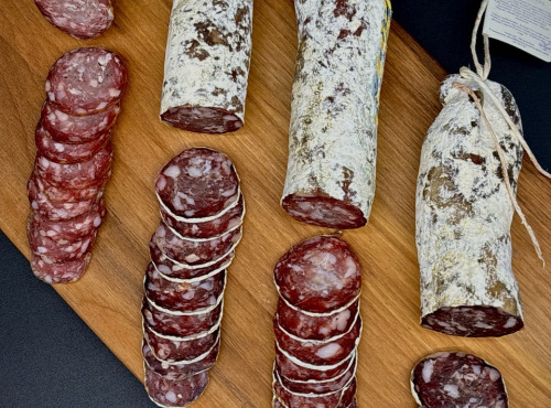 Venandi Sauvage par Nature - Panier de 4 Saucissons de Gibier - 600 g