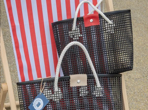 La Belle Ostrea - Sac cabas en poche d'huîtres - Grand format
