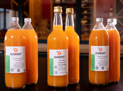 Gobert, l'abricot de 4 générations - Lot découverte 6 bouteilles 1L de nectar d'abricots - 3 variétés différentes