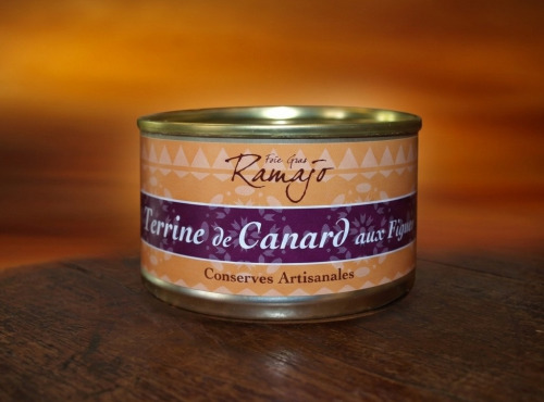 Maison Ramajo - Terrine de canard aux figues 120g