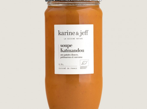 Karine & Jeff - Soupe Katmandou - aux patates douces, potimarron et curcuma