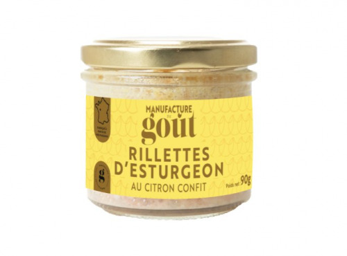 Caviar de l'Isle - Rillette d'esturgeon au citron confit