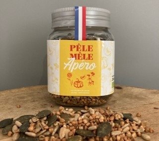 Les Graines de Louise - Pêle Mêle Apéro pot 200gr (lot de 12)