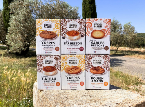 Kouign Marie - Pack Grande Escale - 6 kits : l’essentiel de la gamme Kouign Marie