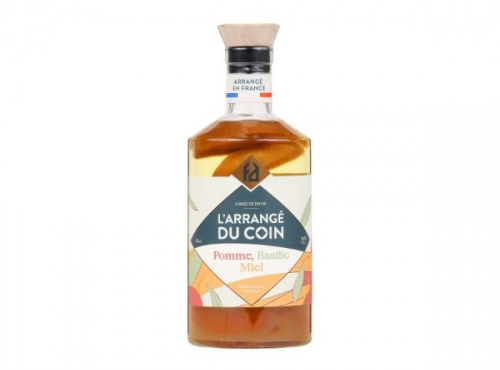 La Fabrique à Alcools - Rhum L'Arrangé du Coin Pomme Basilic Miel - 70cl