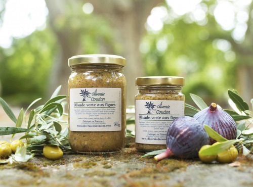 L'OLIVERAIE DU COUDON - [Précommande] OLIVADE VERTE AUX FIGUES DE PROVENCE 80 G