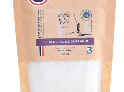Artisans du Sel - Fleur de Sel de Guérande IGP – Recharge 200g | Artisans du Sel