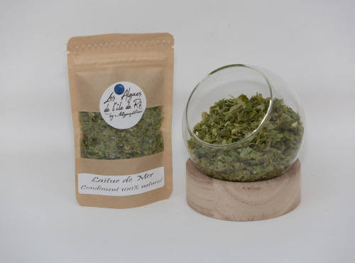 Les Algues de l'Île de Ré - Laitue De Mer - 10g - Paillettes Mono Variété