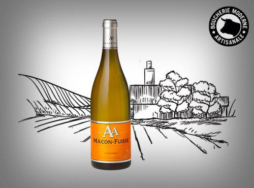 Boucherie Moderne - Vin blanc Mâcon Fuissé - 75cl