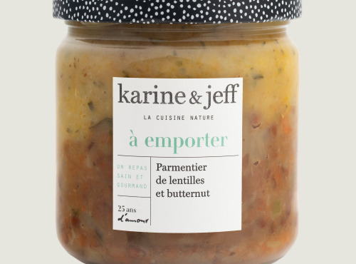 Karine & Jeff - Parmentier de lentilles et butternut