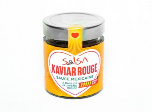 Salsamour - KAVIAR JALAPEÑO ROUGE piquante 200g