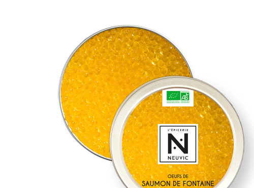 Caviar de Neuvic - Oeufs De Saumon Fontaine BIO FRANCE 250g