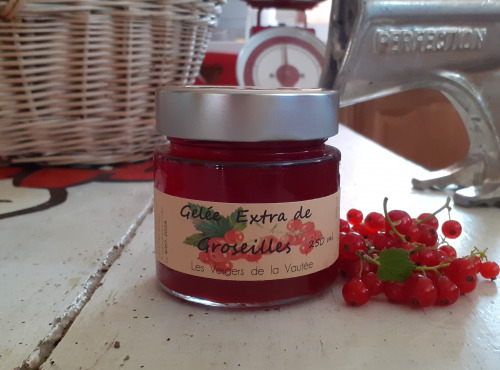 Les Vergers de la Vautée - Gelée Extra de Groseilles