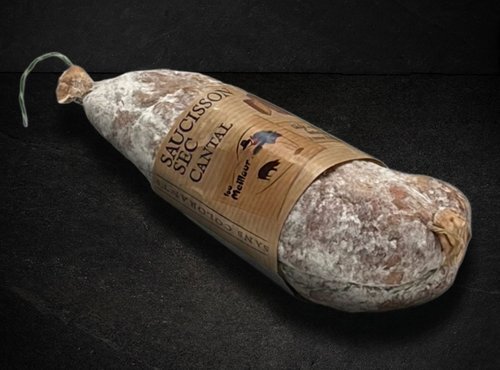 Les Affineurs des Volcans - Saucisson sec d'Auvergne au Cantal Salaisons de Montagnac