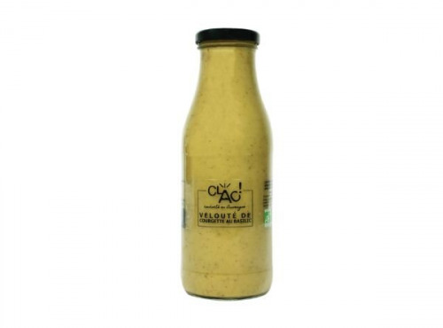 CLAC Conserverie - Velouté courgette au basilic bio - 480g