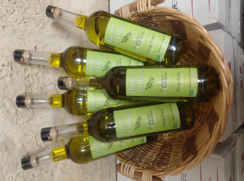 Domaine Les Conques Soulière - 6x bouteilles de 75 cl d' Huile d'olive Vierge Extra BIO - FR-BIO-16