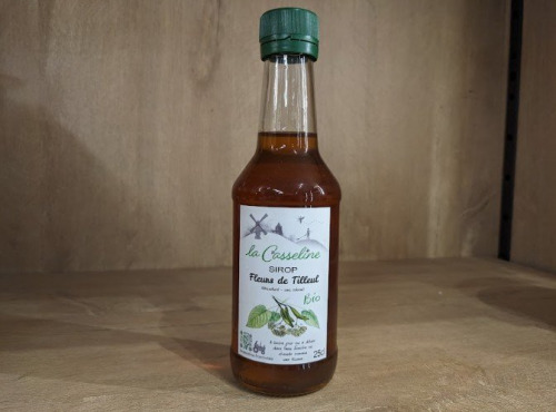 Ferme Joos - Sirop à la fleur de Tilleul BIO : La Casseline