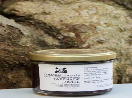 Mamy Suzanne Occitanie - Tapenade d'olives noires avec anchois - 90 g