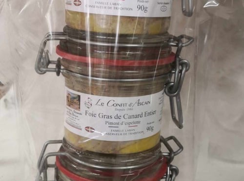 Le Confit d'Ascain - idée cadeau Saint Valentin "le foie gras de canard