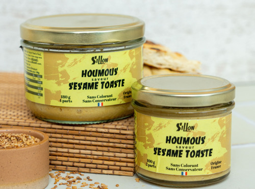 Sillon Conserverie - Houmous, Sésames Toasts 180g