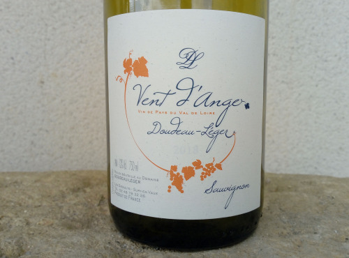 Domaine Doudeau-Leger - Vent d'Ange - Vin de Pays du Val de Loire Blanc IGP 2023 - 3 Bouteilles