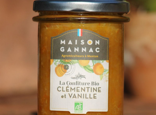 Maison Gannac - Confiture Clémentine et Vanille