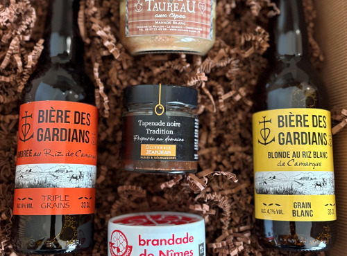 Manade Blanc - coffret cadeau apéritif camarguais