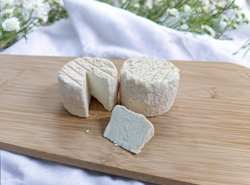 Ferme de L'Or Blanc - Duo de Crottins Blanc de chèvre