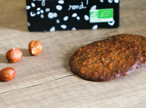 Biscuiterie des Vénètes - Toasts à la farine de châtaigne, abricot et noisettes grillées – sans gluten