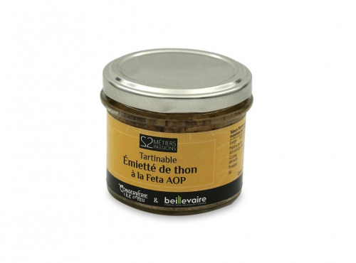 BEILLEVAIRE - tartinable. émietté de thon à la Feta AOP