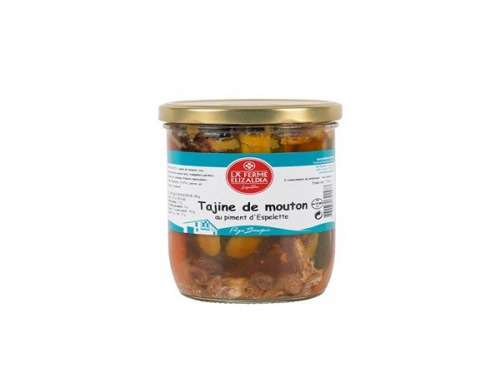 La Ferme Elizaldia - Tajine de mouton basque 750g