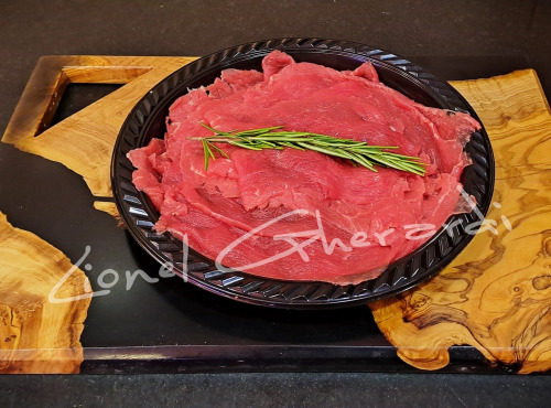 Boucherie Charcuterie Traiteur Lionel Ghérardi - Carpaccio de Boeuf Limousin Label Rouge - 350g