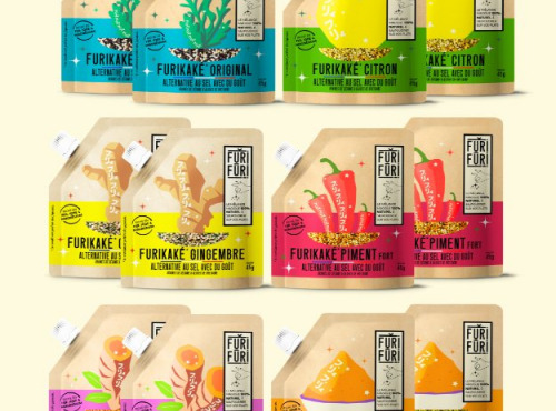 FuriFuri - PACK DECOUVERTE DUO - Alternative au sel - Condiment sésame & algues