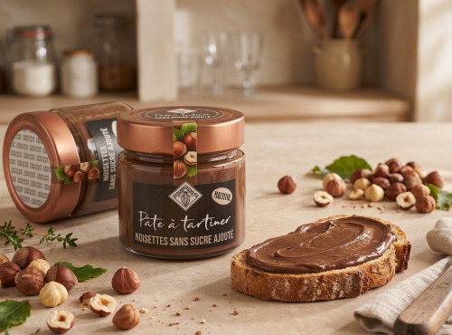 Chaloin Chocolats - Pâte à tartiner sans sucre 200g