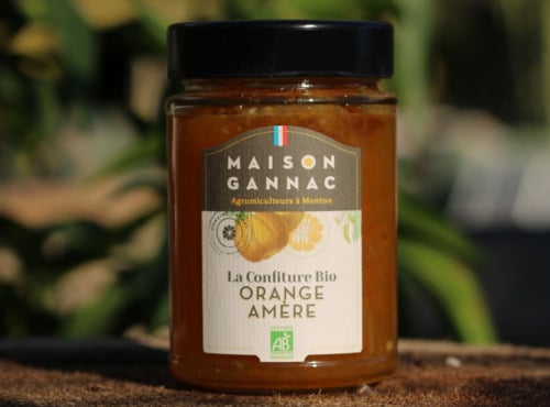 Maison Gannac - Confiture Bio d'Orange amère - 210 gr