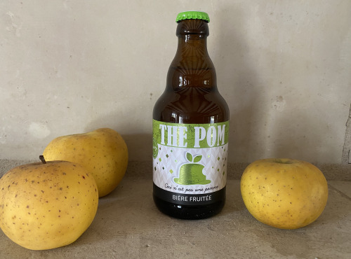 Des Poules et des Vignes à Bourgueil - The Pom , bière fruitée à la pomme