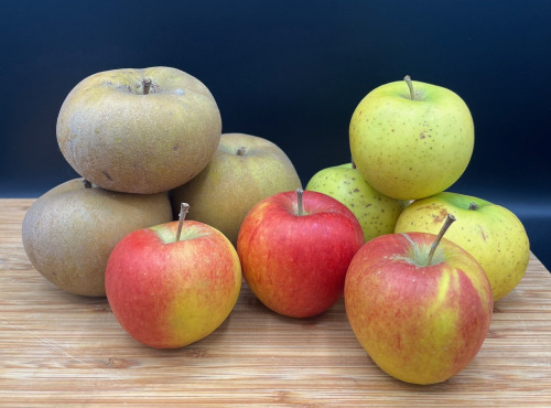 La Ferme des Prun'Elles - Lot Pommes du verger-8 kg-à croquer, cuisiner et partager
