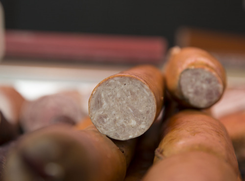 Le Lavandier Charcutier Pontivy - Saucisson à l'Ail Fumé (350g)