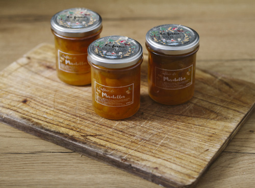 La Ferme des Prun'Elles - Confiture de Mirabelles - Lot de 3 pots