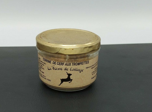 LA FERME DE COLLONGE - Terrine cerf trompette