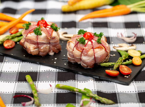 La ferme Grandvillain - Melons De Poulet Bacon Et Emmental 4 X 200 G