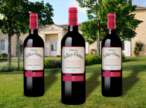 Château Belles-Graves - AOC Lalande de Pomerol 2016 - Château Belles-Graves 3x75cl