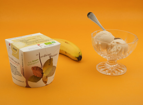 Le Jardinier Glacier - Glace Banane boisson avoine - 550ml