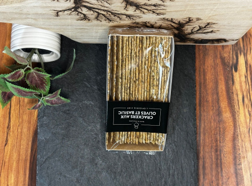 La Fermière - Crackers aux l’olives et basilic